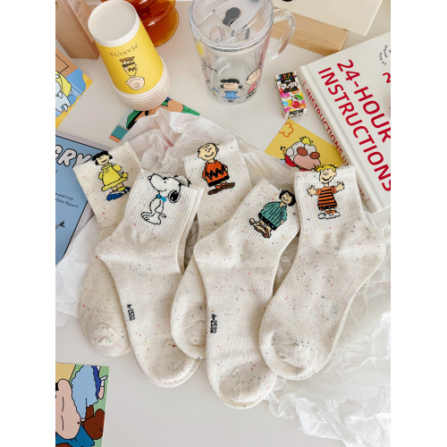 點子紗日系卡通動漫中筒襪甜美可愛襪子女ins百搭長襪韓版學院風 點子紗日系卡通動漫中筒襪甜美可愛襪子女ins百搭長襪韓版學院風