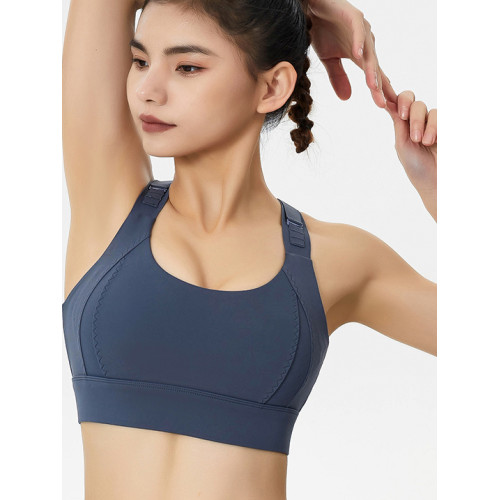 夏季高強度運動內衣女防震肩帶可調節瑜珈背心一體式跑步健身文胸 夏季高強度運動內衣女防震肩帶可調節瑜珈背心一體式跑步健身文胸