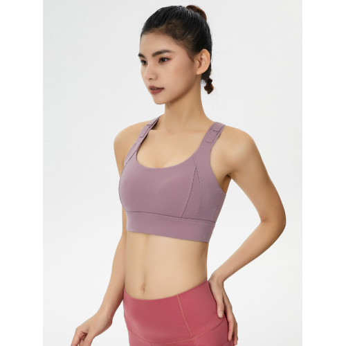 夏季高強度運動內衣女防震肩帶可調節瑜珈背心一體式跑步健身文胸 夏季高強度運動內衣女防震肩帶可調節瑜珈背心一體式跑步健身文胸