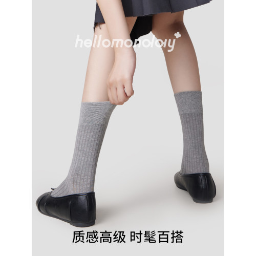 素人工作室襪子女款春夏條紋純色二趾襪棉襪灰色分趾襪日系中筒襪 素人工作室襪子女款春夏條紋純色二趾襪棉襪灰色分趾襪日系中筒襪