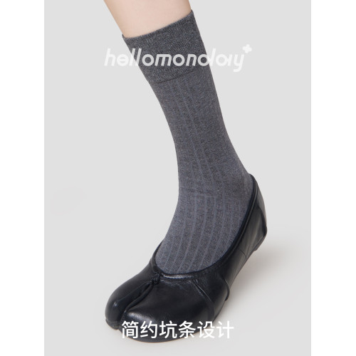 素人工作室襪子女款春夏條紋純色二趾襪棉襪灰色分趾襪日系中筒襪 素人工作室襪子女款春夏條紋純色二趾襪棉襪灰色分趾襪日系中筒襪