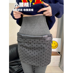 2025新款漫畫腿新疆棉高腰收腹灰色連褲襪打底褲襪加絨微壓不掉檔