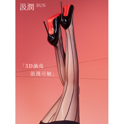 汲潤「線索」5D油亮立體提花T襠連褲絲襪覔萊綾柔性感美腿絲襪女 汲潤「線索」5D油亮立體提花T襠連褲絲襪覔萊綾柔性感美腿絲襪女