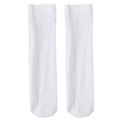 白色jk製服襪子女中筒襪腿環春薄長襪薄款天鵞絨日系百搭吊帶襪夾