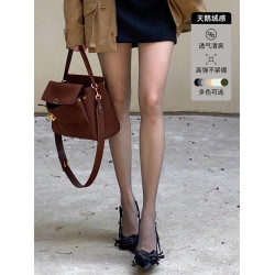 FallenAngels 隱翼石墨色絲襪0d零感絲襪防勾絲光腿神器性感黑絲