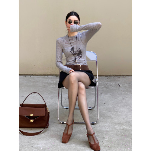 FallenAngels 隱翼石墨色絲襪0d零感絲襪防勾絲光腿神器性感黑絲 FallenAngels 隱翼石墨色絲襪0d零感絲襪防勾絲光腿神器性感黑絲