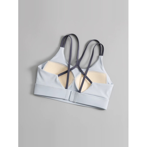 運動內衣女防震防下垂跑步背心健身背心夏季高強度瑜珈文胸一體式