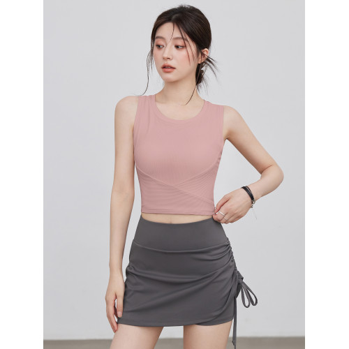 VOJ運動內衣夏高強度健身一體式防震防下垂收副乳瑜珈背心普拉提 VOJ運動內衣夏高強度健身一體式防震防下垂收副乳瑜珈背心普拉提