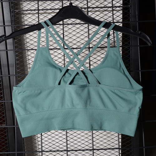 春夏薄款~大碼肩帶交叉美背內衣速乾柔軟瑜珈日常健身文胸bra 春夏薄款~大碼肩帶交叉美背內衣速乾柔軟瑜珈日常健身文胸bra