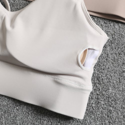 高強度美背運動內衣防震防下垂跑步聚攏背心式文胸瑜珈健身背心女