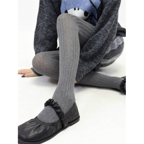 AY To films灰色打底襪寬條繆風時髦寬條薄款半透簡約百搭連褲襪 AY To films灰色打底襪寬條繆風時髦寬條薄款半透簡約百搭連褲襪