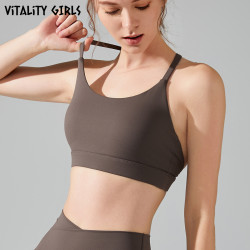 Vitality Girls高強度專業健身運動內衣防震瑜珈文胸美背聚攏緩震