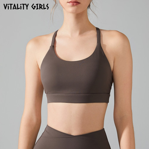 Vitality Girls高強度專業健身運動內衣防震瑜珈文胸美背聚攏緩震 Vitality Girls高強度專業健身運動內衣防震瑜珈文胸美背聚攏緩震