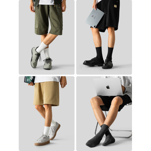 子墨襪子男士純棉防臭7A抗菌長筒白襪青少年透氣運動籃球長襪男生 子墨襪子男士純棉防臭7A抗菌長筒白襪青少年透氣運動籃球長襪男生