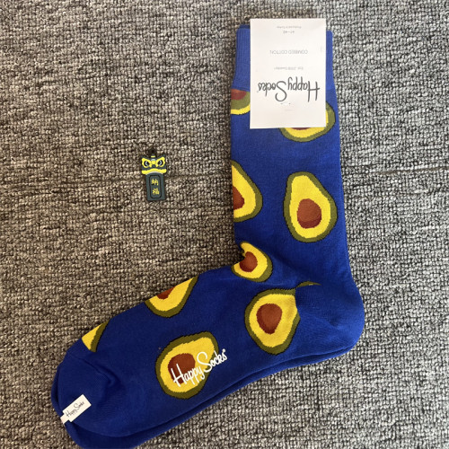 happy爆款男士潮牌襪四季純棉經典中筒襪瑞典百搭個性歐美襪子ins happy爆款男士潮牌襪四季純棉經典中筒襪瑞典百搭個性歐美襪子ins