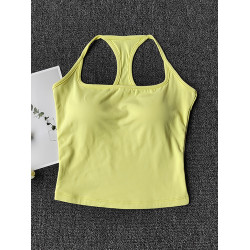 運動工字背心女一體杯速乾跑步健身上衣收副乳瑜珈服透氣速乾內衣