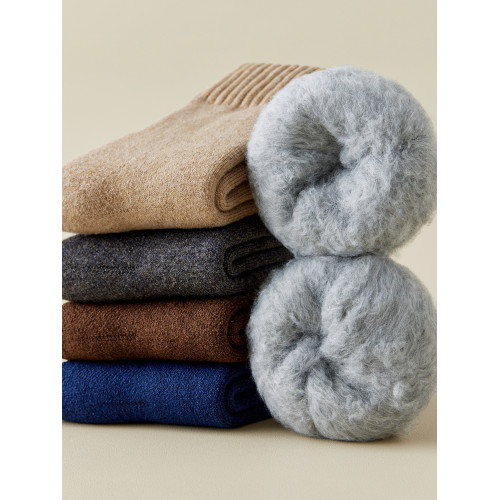 厚羊毛襪子男秋冬款加厚加絨長筒羊絨保暖中筒棉襪高筒冬季長襪子 厚羊毛襪子男秋冬款加厚加絨長筒羊絨保暖中筒棉襪高筒冬季長襪子