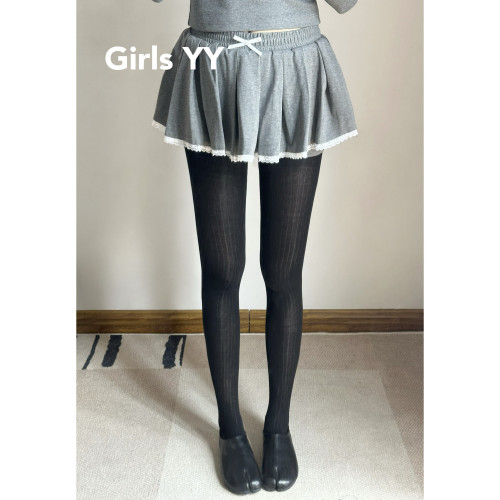 GirlsYY分趾miu風薄款半透韓版連褲襪竪條紋顯瘦透視純色打底襪女 GirlsYY分趾miu風薄款半透韓版連褲襪竪條紋顯瘦透視純色打底襪女