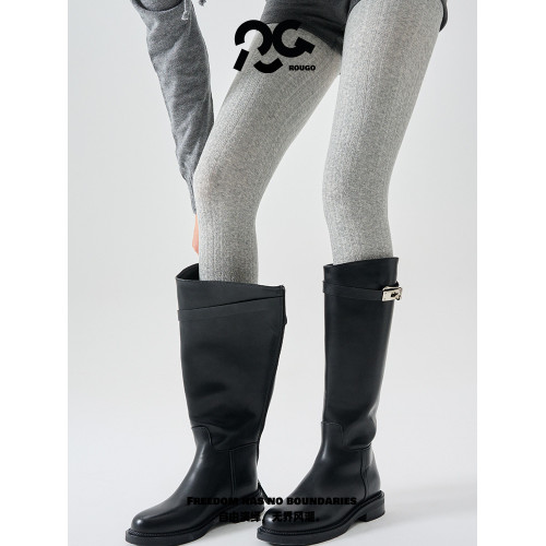 Rougo羅口麻花紋淺灰色連褲襪女春秋加絨加厚打底褲襪保暖不掉檔 Rougo羅口麻花紋淺灰色連褲襪女春秋加絨加厚打底褲襪保暖不掉檔