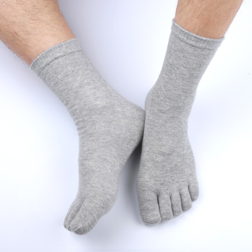 五指襪男士純棉中筒秋冬款防臭運動襪子淺口短筒全棉四季五趾襪子 五指襪男士純棉中筒秋冬款防臭運動襪子淺口短筒全棉四季五趾襪子