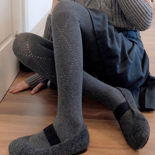 菸灰色連褲襪2024秋冬款棉質菱形鏤空咖啡色打底褲襪顯瘦淺灰絲襪 菸灰色連褲襪2024秋冬款棉質菱形鏤空咖啡色打底褲襪顯瘦淺灰絲襪