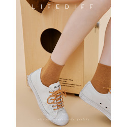 日系棉襪短襪女學院風春秋季襪子純色女士低幫短筒襪學生襪四雙裝