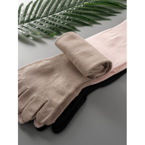 桑蠶絲分趾襪絹絲五指襪女透氣吸汗防臭素色中筒絲滑親膚腳趾襪子 桑蠶絲分趾襪絹絲五指襪女透氣吸汗防臭素色中筒絲滑親膚腳趾襪子