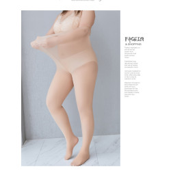 夏超特大碼絲襪300防勾絲加肥加大光腿神器200斤胖mm高腰連褲襪薄