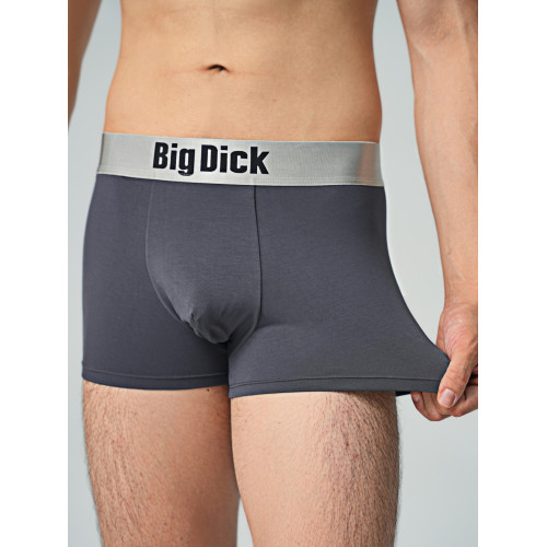 NO  / 加寬惡搞趣味進口50支博拉莫代爾10A抗菌吸溼透氣內褲