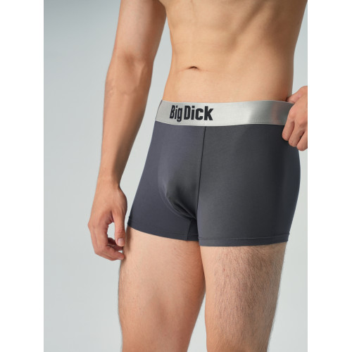 NO  / 加寬惡搞趣味進口50支博拉莫代爾10A抗菌吸溼透氣內褲