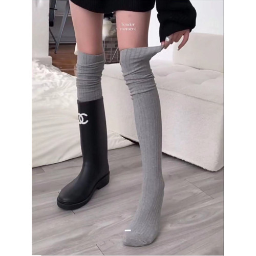 美拉德長筒靴襪女搭配靴子堆堆曡穿襪套jk過膝襪秋冬小腿襪推推襪