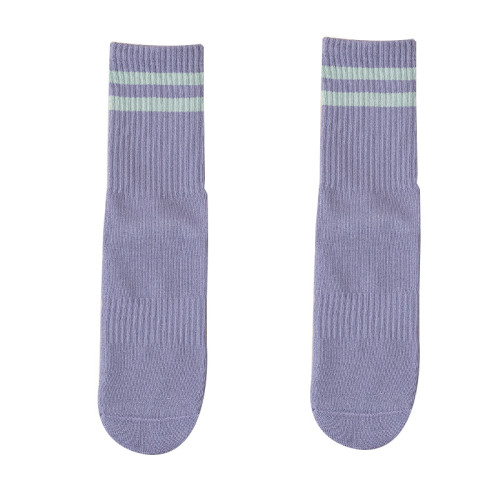 專業瑜珈襪防滑專業普拉提中筒襪地板襪棉質健身跑步室內運動襪女 專業瑜珈襪防滑專業普拉提中筒襪地板襪棉質健身跑步室內運動襪女