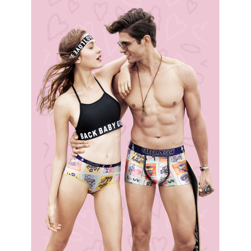 卡百利/caber卡通可愛男士男款內褲青年學生莫代爾棉抗菌吸汗透氣 卡百利/caber卡通可愛男士男款內褲青年學生莫代爾棉抗菌吸汗透氣