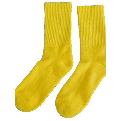 舞蹈用厚款中長筒成人練功襪防滑純棉瑜珈健身運動跑步大碼襪子