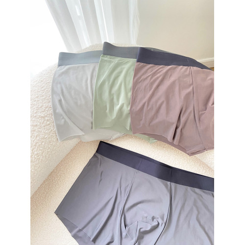 冰絲男士內褲夏季薄款2025新款四角運動透氣抗菌無痕隱形平角褲 冰絲男士內褲夏季薄款2025新款四角運動透氣抗菌無痕隱形平角褲