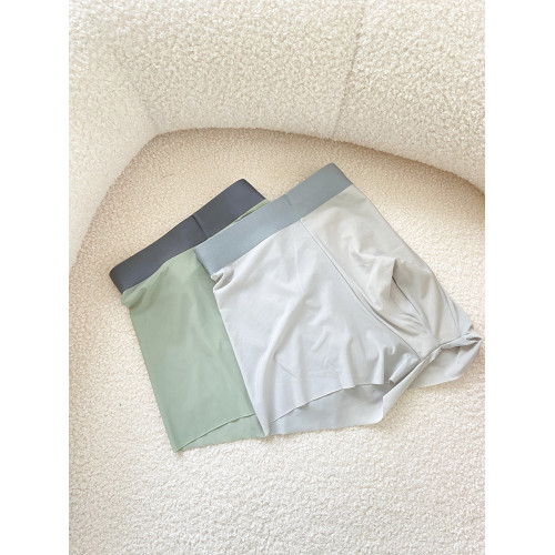 冰絲男士內褲夏季薄款2025新款四角運動透氣抗菌無痕隱形平角褲 冰絲男士內褲夏季薄款2025新款四角運動透氣抗菌無痕隱形平角褲