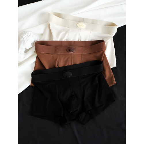 無痕男士內褲純棉平角褲透氣抑菌男款舒適四角男生短褲2025新品