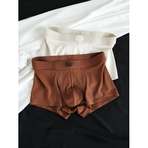 無痕男士內褲純棉平角褲透氣抑菌男款舒適四角男生短褲2025新品