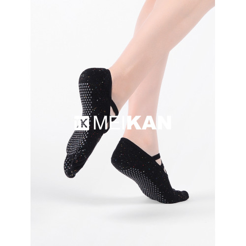 MEIKAN美看瑜珈襪子五指襪棉綁帶防滑襪地板襪專業普拉提襪分趾襪 MEIKAN美看瑜珈襪子五指襪棉綁帶防滑襪地板襪專業普拉提襪分趾襪