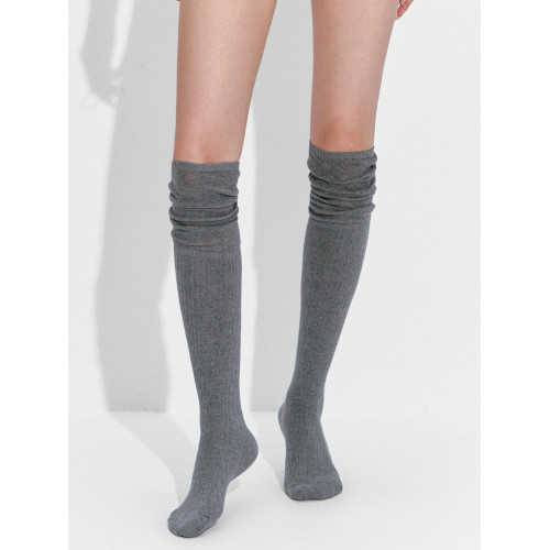 miu系過膝襪堆堆襪女瑜珈普拉提專業訓練灰色運動健身長筒襪秋季 miu系過膝襪堆堆襪女瑜珈普拉提專業訓練灰色運動健身長筒襪秋季