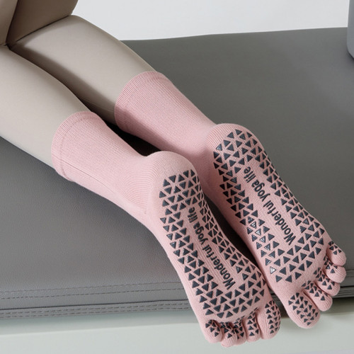 瑜珈襪子防滑專業女五指襪室內地板襪成人舞蹈防滑襪普拉提襪子 瑜珈襪子防滑專業女五指襪室內地板襪成人舞蹈防滑襪普拉提襪子