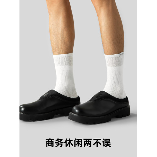 子墨襪子男士7A抗菌防臭純棉長筒布標秋冬薄款青少年休閒長襪男生 子墨襪子男士7A抗菌防臭純棉長筒布標秋冬薄款青少年休閒長襪男生