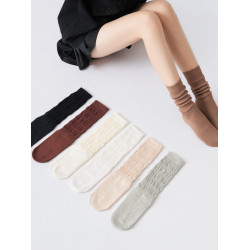 瑜珈襪防滑美拉德色系堆堆襪健身室內運動地板襪可直筒專業運動女