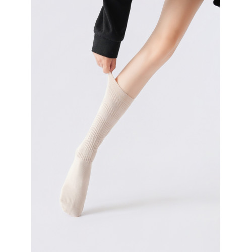 瑜珈襪防滑美拉德色系堆堆襪健身室內運動地板襪可直筒專業運動女 瑜珈襪防滑美拉德色系堆堆襪健身室內運動地板襪可直筒專業運動女