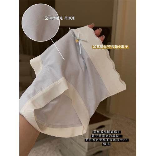 羊絨般暖感 內褲女生2024新款純棉抗菌磨毛女士秋冬中腰三角褲頭 羊絨般暖感 內褲女生2024新款純棉抗菌磨毛女士秋冬中腰三角褲頭
