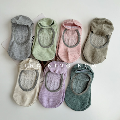 普拉提瑜珈短襪子夏季不起球防滑船襪薄款彈力運動訓練健身舞蹈襪 普拉提瑜珈短襪子夏季不起球防滑船襪薄款彈力運動訓練健身舞蹈襪