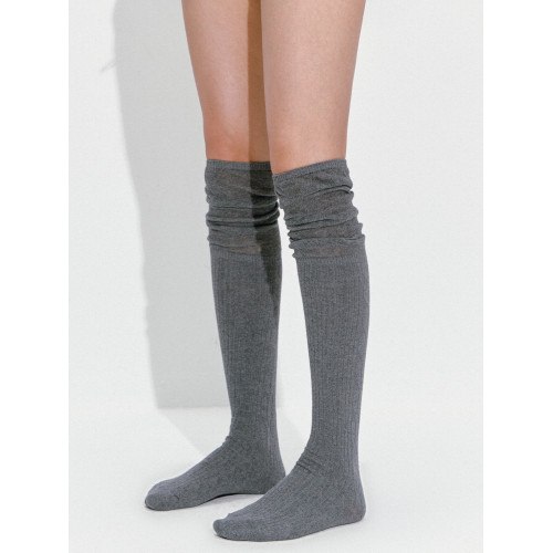 DCW過膝堆堆襪女普拉提專業訓練瑜珈小腿襪灰色運動健身長筒襪秋 DCW過膝堆堆襪女普拉提專業訓練瑜珈小腿襪灰色運動健身長筒襪秋