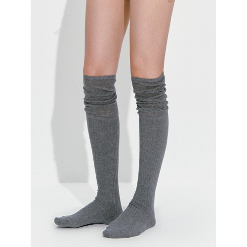 DCW過膝堆堆襪女普拉提專業訓練瑜珈小腿襪灰色運動健身長筒襪秋 DCW過膝堆堆襪女普拉提專業訓練瑜珈小腿襪灰色運動健身長筒襪秋
