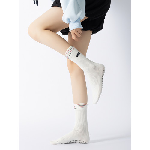 學院風瑜珈襪子防滑專業女普拉提專用襪撞色新款室內地板襪運動襪 學院風瑜珈襪子防滑專業女普拉提專用襪撞色新款室內地板襪運動襪