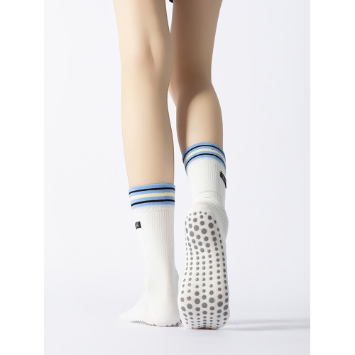 學院風瑜珈襪子防滑專業女普拉提專用襪撞色新款室內地板襪運動襪 學院風瑜珈襪子防滑專業女普拉提專用襪撞色新款室內地板襪運動襪